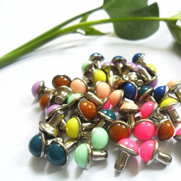 300Sets/Lot 6.5mm Mixed Round Colorful Acrylic Bag Belts Rivets Punk Rock Spike Rivets With Silver Color Base DIY Shipping Free
300Sets/Lot 6.5mm Mixed Round Colorful Acrylic Bag Belts Rivets Punk Rock Spike Rivets With Silver Color Base DIY Shipping Free