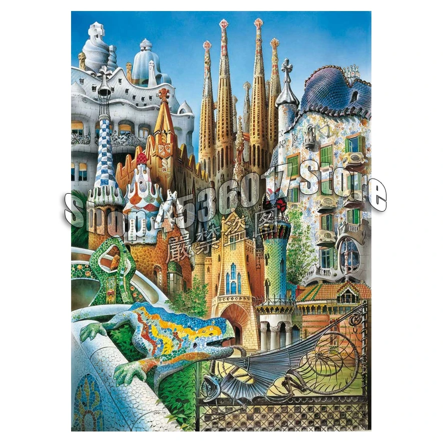 Diamond Embroidery Collage Gaudi Diamond Mosaic Full Rhinestones Architecture Diy Diamond Painting Cross Stitch Christmas gift
Diamond Embroidery Collage Gaudi Diamond Mosaic Full Rhinestones Architecture Diy Diamond Painting Cross Stitch Christmas gift