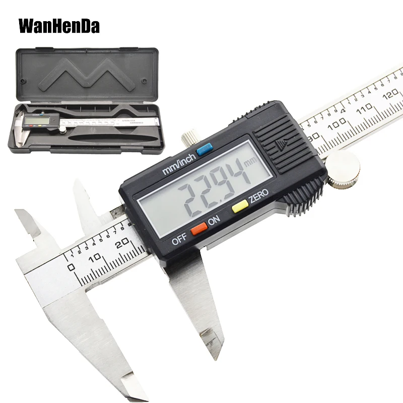0-150mm digital caliper stainless steel electronic caliper metal vernier caliper measurement tool
0-150mm digital caliper stainless steel electronic caliper metal vernier caliper measurement tool