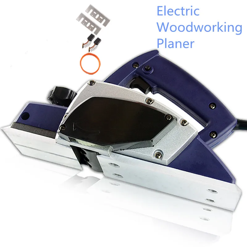 Electric Planer 220v/50hz Woodworking Planer Max cutting width 82mm Depth: 1mm
Electric Planer 220v/50hz Woodworking Planer Max cutting width 82mm Depth: 1mm