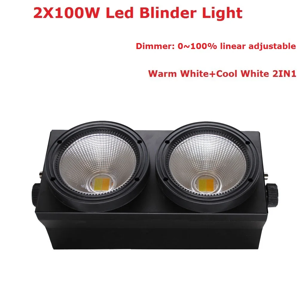 China Factory Directly Sales 2 Eyes Led Audience Light COB Power Warm White + Cool White 2IN1 LED Led Blinder Light 90V-245V
China Factory Directly Sales 2 Eyes Led Audience Light COB Power Warm White + Cool White 2IN1 LED Led Blinder Light 90V-245V