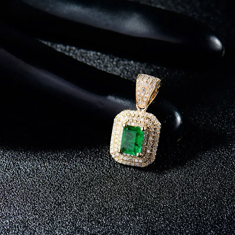 LANMI Fantastic 5x7mm Gemstone Pendant Stone Nature Emerald Diamonds 14Kt Yellow Gold for Women Wedding Party Jewelry
LANMI Fantastic 5x7mm Gemstone Pendant Stone Nature Emerald Diamonds 14Kt Yellow Gold for Women Wedding Party Jewelry