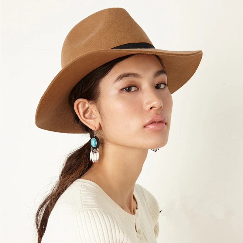 Japan Travel Festival Felt Hat , Women Men like Retro Wool Jazz Hat With Free Size Asjustable Black / Coffee Color
Japan Travel Festival Felt Hat , Women Men like Retro Wool Jazz Hat With Free Size Asjustable Black / Coffee Color