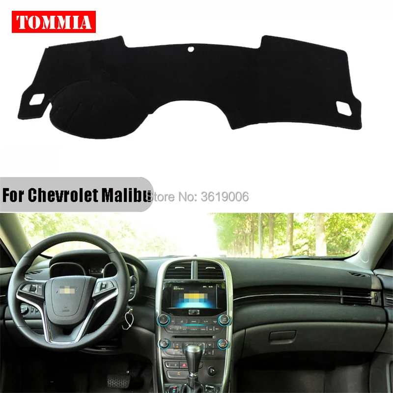 TOMMIA Interior Dashboard Cover Light Avoid Pad Photophobism Mat Sticker For Chevrolet Malibu 2012-2014
TOMMIA Interior Dashboard Cover Light Avoid Pad Photophobism Mat Sticker For Chevrolet Malibu 2012-2014