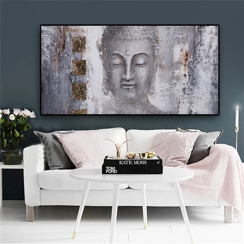 Abstract Zen Religion Buddha face Oil Painting on Canvas Posters and Print Cuadros Wall Art Pictures For Living Room
Abstract Zen Religion Buddha face Oil Painting on Canvas Posters and Print Cuadros Wall Art Pictures For Living Room