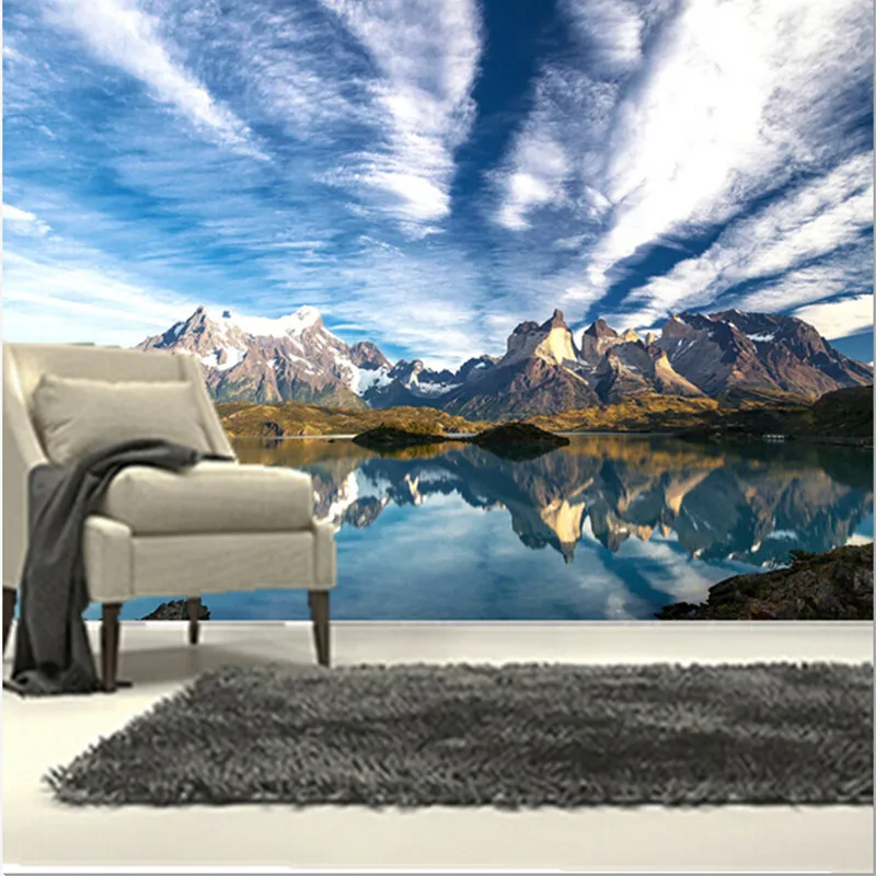 The latest 3D murals,Chile's natural scenery, beautiful sky snow mountain limpid water,living room TV wall bedroom wall paper
The latest 3D murals,Chile's natural scenery, beautiful sky snow mountain limpid water,living room TV wall bedroom wall paper