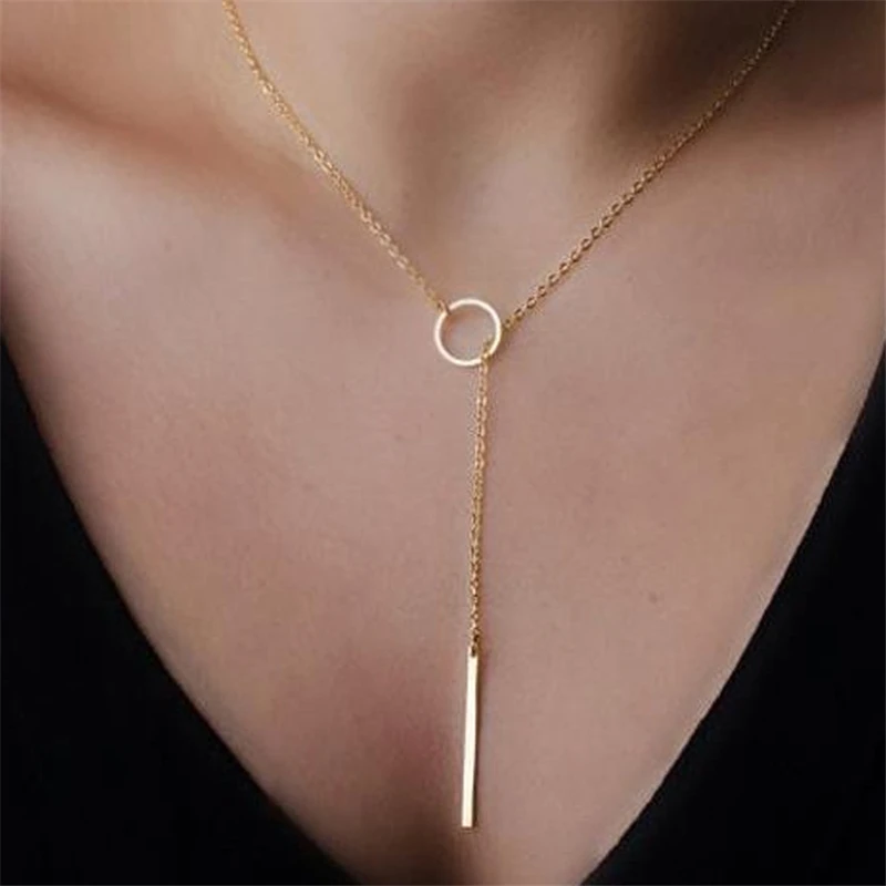 Vintage Necklace For Women Fashion Gold Color Necklace Bijoux For Women Collars Fashion Jewelry Collarbone Pendant Necklace Boho
Vintage Necklace For Women Fashion Gold Color Necklace Bijoux For Women Collars Fashion Jewelry Collarbone Pendant Necklace Boho