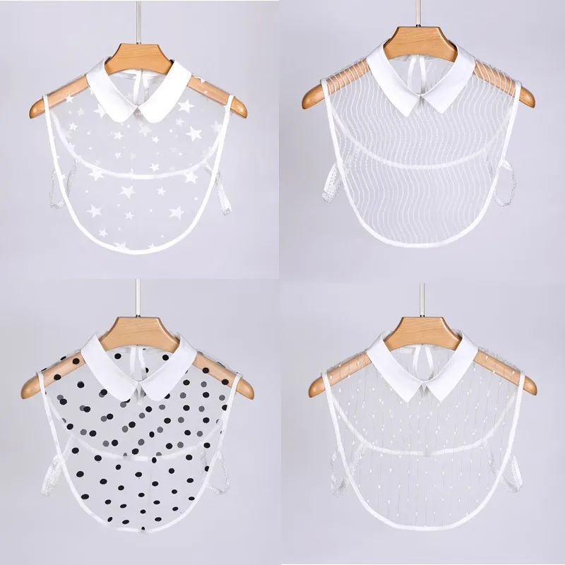 Lace Flowers Fake Collars for Women Lace White Detachable Half Shirt Apparel Accessories Decoration Detachable Collars
Lace Flowers Fake Collars for Women Lace White Detachable Half Shirt Apparel Accessories Decoration Detachable Collars