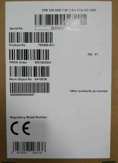 100% Новинка в коробке 3 года гарантии 765466-B21 Стандартный 2,5 7,2 K 12 Гб 765873-001 требуется больше фото под углом, пожалуйста, свяжитесь со мной
100% Новинка в коробке 3 года гарантии 765466-B21 Стандартный 2,5 7,2 K 12 Гб 765873-001 требуется больше фото под углом, пожалуйста, свяжитесь со мной