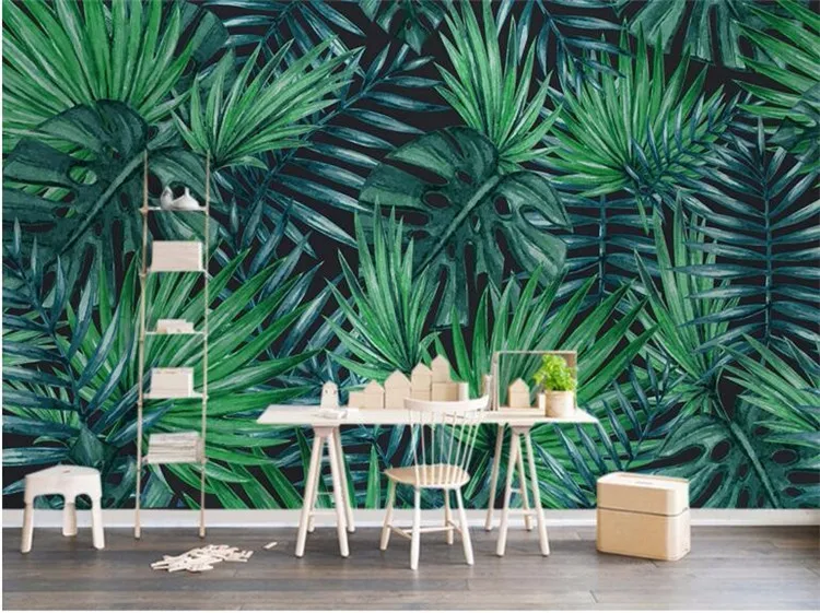 custom Photo wallpapers Scandinavian minimalist tropical plants TV background wall murals living room bedroom wall decoration
custom Photo wallpapers Scandinavian minimalist tropical plants TV background wall murals living room bedroom wall decoration
