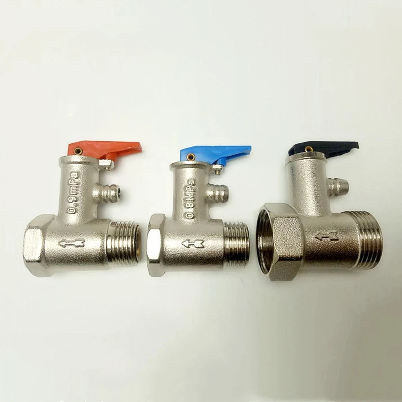 1pcDN15/DN20 Brass Chrome-plated Electric Water Heater Special Safety Valve Relief Valve Pressure Relief Valve
1pcDN15/DN20 Brass Chrome-plated Electric Water Heater Special Safety Valve Relief Valve Pressure Relief Valve