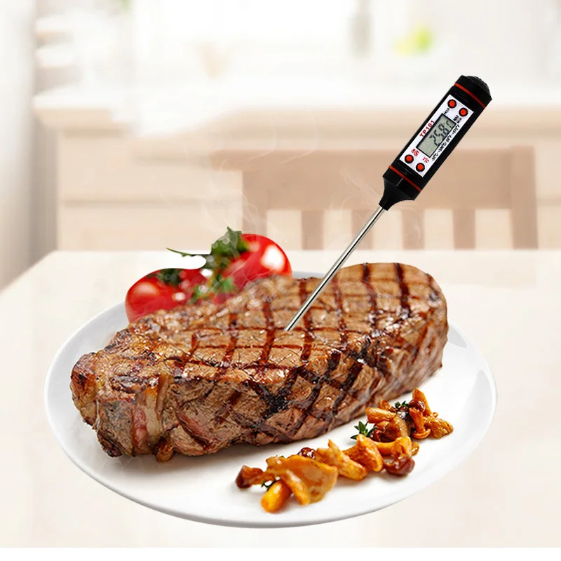 High Accuracy Digital Kitchen Thermometer For BBQ Electronic Cooking Food Probe Meat Water Milk Oil Thermometer Kitchen Tools
High Accuracy Digital Kitchen Thermometer For BBQ Electronic Cooking Food Probe Meat Water Milk Oil Thermometer Kitchen Tools