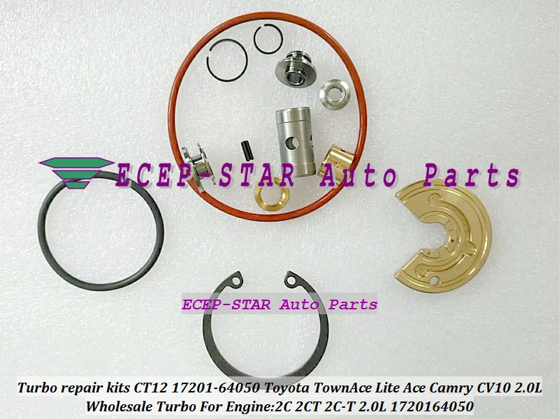 Turbo Repair Kit rebuild kits CT12 17201-64050 17201 64050 17201-64040 For TOYOTA TownAce Lite Ace Camry CV10 88- 2CT 2C-T 2.0L
Turbo Repair Kit rebuild kits CT12 17201-64050 17201 64050 17201-64040 For TOYOTA TownAce Lite Ace Camry CV10 88- 2CT 2C-T 2.0L