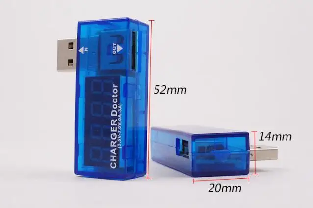 10pcs x Digital USB Mobile Power charging current voltage Tester Meter Mini USB charger doctor voltmeter ammeter
10pcs x Digital USB Mobile Power charging current voltage Tester Meter Mini USB charger doctor voltmeter ammeter