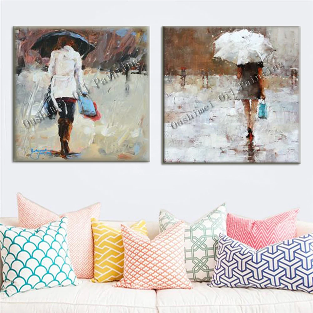 New Oil Painting Handmade Canvas Art Modern Landscape Painting Acrylic Paintings Hang Pictures Wall Abstract Rain Scene Picture
New Oil Painting Handmade Canvas Art Modern Landscape Painting Acrylic Paintings Hang Pictures Wall Abstract Rain Scene Picture