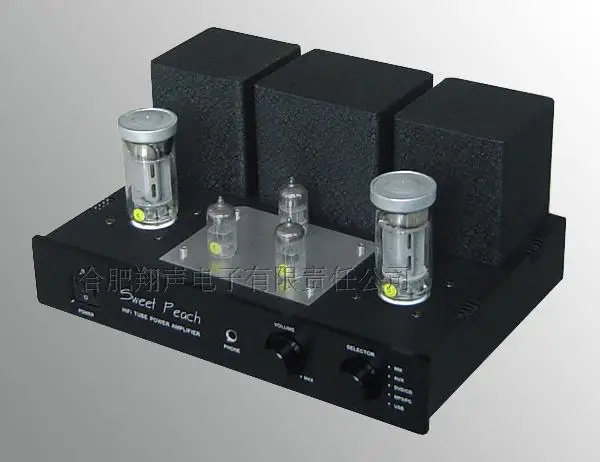 NEW Black XiangSheng Sweet Peach SP-FU50 Single-Ended Tube Amplifier MM Phono Tube Amp
NEW Black XiangSheng Sweet Peach SP-FU50 Single-Ended Tube Amplifier MM Phono Tube Amp