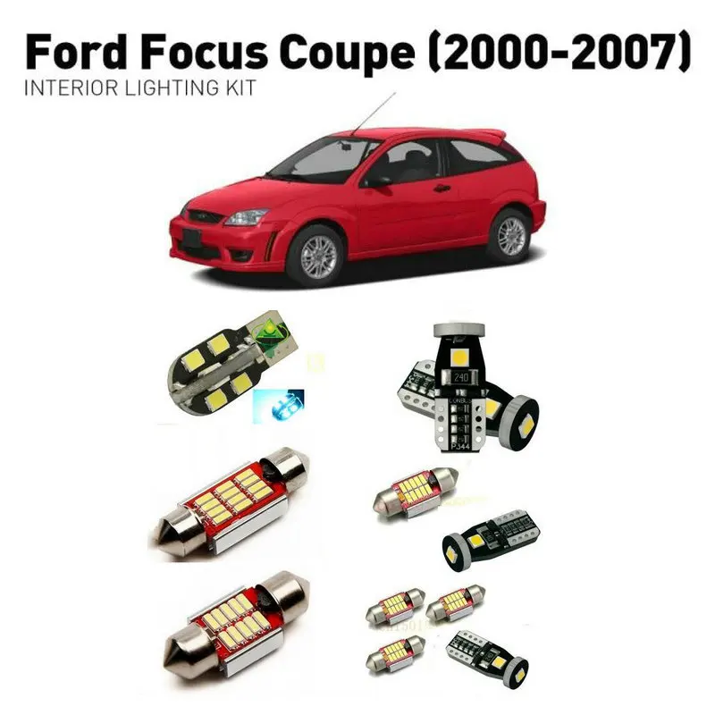 Светодиодные внутренние фары для Ford focus coupe 2000-2007, 16 шт., светодиодные фары для автомобилей, комплект освещения, автомобильные лампы Canbus
Светодиодные внутренние фары для Ford focus coupe 2000-2007, 16 шт., светодиодные фары для автомобилей, комплект освещения, автомобильные лампы Canbus