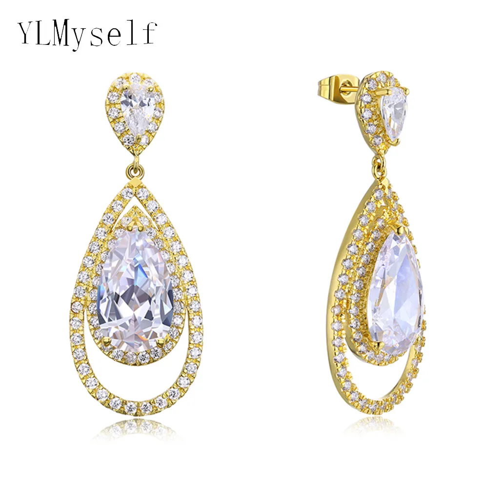 YLMyself 4-Color CZ Earrings, Gold Plated Hypoallergenic Jewelry, Party Gift for Women Same-Day Ship
YLMyself 4-Color CZ Earrings, Gold Plated Hypoallergenic Jewelry, Party Gift for Women Same-Day Ship