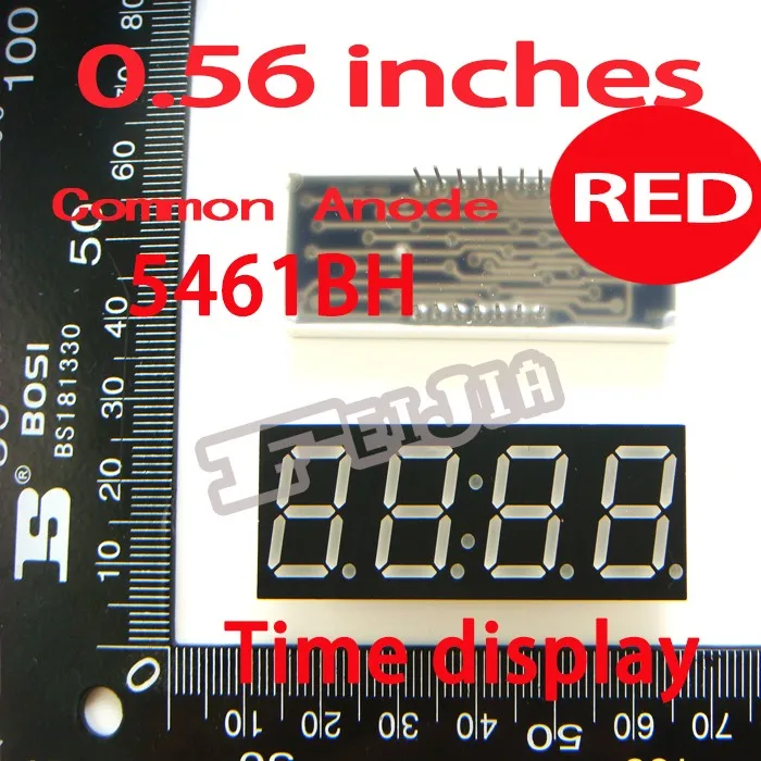 10 шт./лот 0,56 дюйма Красный общий анод 4 цифровая трубка F5461BS Pin рекламные огни бесплатная доставка
10 шт./лот 0,56 дюйма Красный общий анод 4 цифровая трубка F5461BS Pin рекламные огни бесплатная доставка