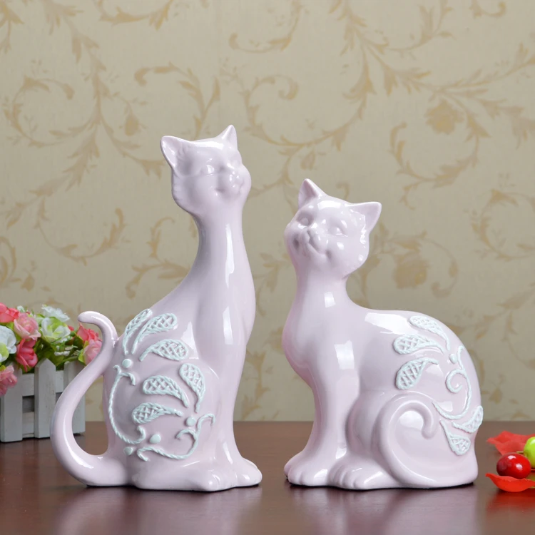 Modern Brief cute cat ceramic sculptures 2pcs/set Wedding Gift Couples porcelain figurine Mascot Bring In Wealthdecoration craft
Modern Brief cute cat ceramic sculptures 2pcs/set Wedding Gift Couples porcelain figurine Mascot Bring In Wealthdecoration craft