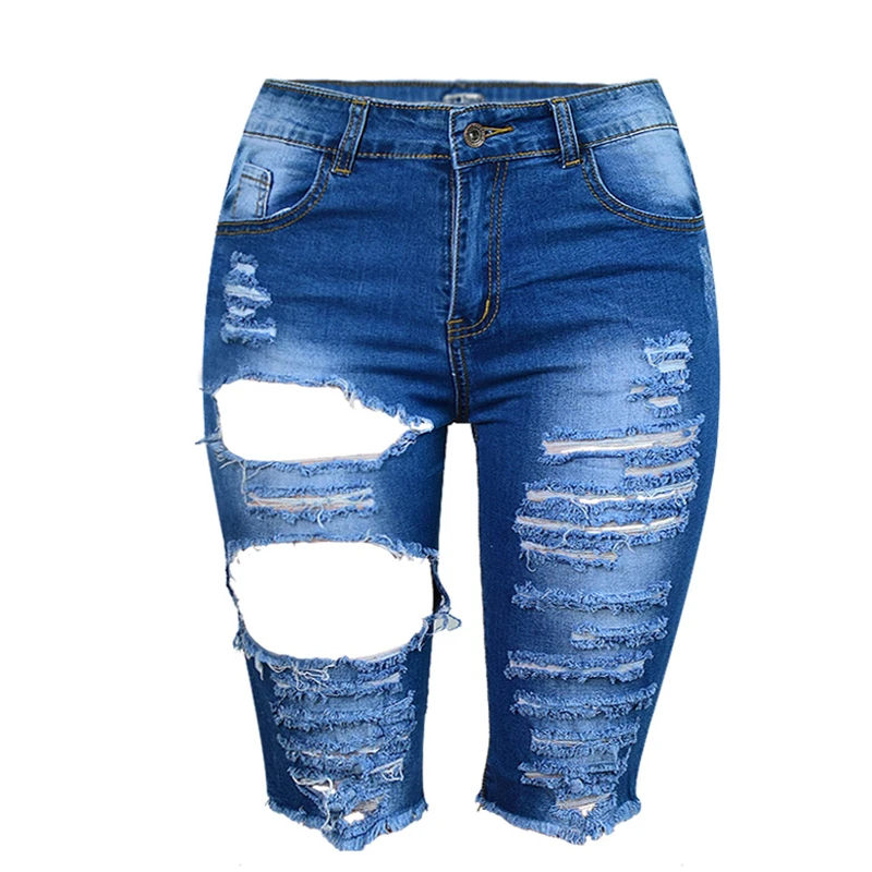 Summer High waist Jeans Women Ripped Hole Denim Pants Capris Vintage Tassel Skinny Cool Jeans Female
Summer High waist Jeans Women Ripped Hole Denim Pants Capris Vintage Tassel Skinny Cool Jeans Female