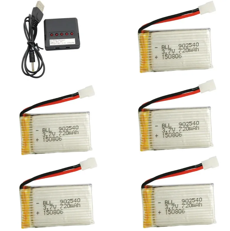 Syma X5C X5SC X5SW X5C-1 V931 H5C CX-30 SS40 FQ36 T32 T5W H42 3,7 V 720mAh комплект литиевых батарей 5 5 + 1 баланс зарядки
Syma X5C X5SC X5SW X5C-1 V931 H5C CX-30 SS40 FQ36 T32 T5W H42 3,7 V 720mAh комплект литиевых батарей 5 5 + 1 баланс зарядки