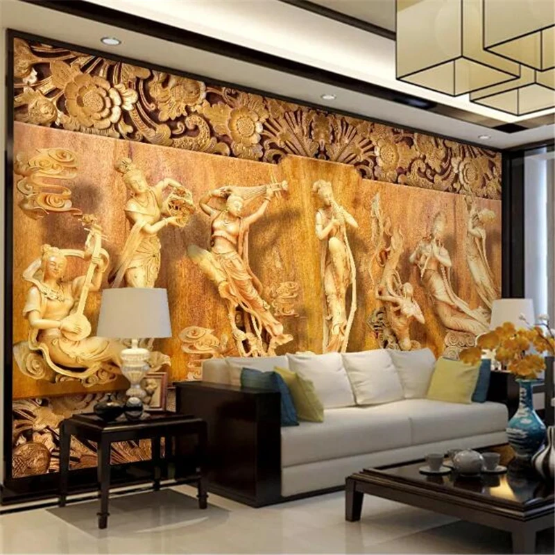wellyu обои papel de parede 3D Custom wallpaper Three-dimensional woodcarving seven fairies 3D background wall TV wall
wellyu обои papel de parede 3D Custom wallpaper Three-dimensional woodcarving seven fairies 3D background wall TV wall