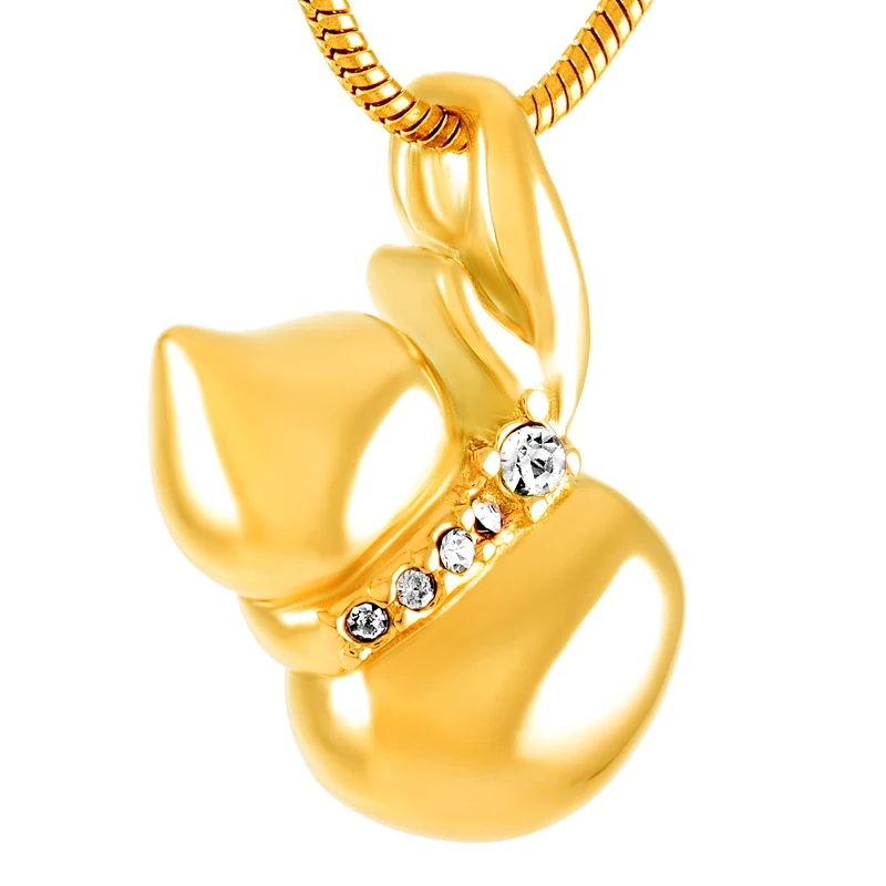 IJD9350 Gourd Design High Polishing Stainless Steel Cremation Pendant Necklace Human/ Animal Ashes Holder Keepsake Jewelry
IJD9350 Gourd Design High Polishing Stainless Steel Cremation Pendant Necklace Human/ Animal Ashes Holder Keepsake Jewelry