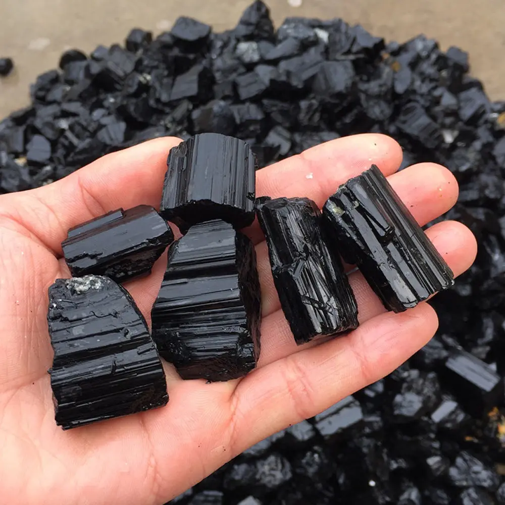 Natural Black Tourmaline Quartz Crystal Stones Rough Gravel Healing Mineral Specimens Home Decor Ornaments
Natural Black Tourmaline Quartz Crystal Stones Rough Gravel Healing Mineral Specimens Home Decor Ornaments