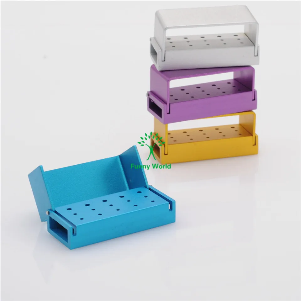 DENTAL LAB Bur Case Holder Autoclavable FG&RA 15 Slots 6*2.5*2.8 cm New 4Pcs
DENTAL LAB Bur Case Holder Autoclavable FG&RA 15 Slots 6*2.5*2.8 cm New 4Pcs