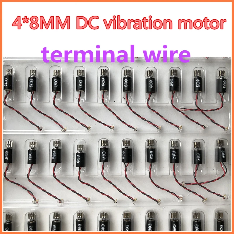 10pc smartphone Electrical Machine 1.5~3V DC 4*8mm Massager Kid Toy PC Computer Okii Module Accessory Circuit terminal wire
10pc smartphone Electrical Machine 1.5~3V DC 4*8mm Massager Kid Toy PC Computer Okii Module Accessory Circuit terminal wire
