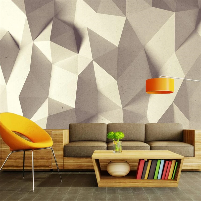 wellyu papel de parede Custom wallpaper European simple 3D creative geometric pattern TV sofa background wall behang
wellyu papel de parede Custom wallpaper European simple 3D creative geometric pattern TV sofa background wall behang
