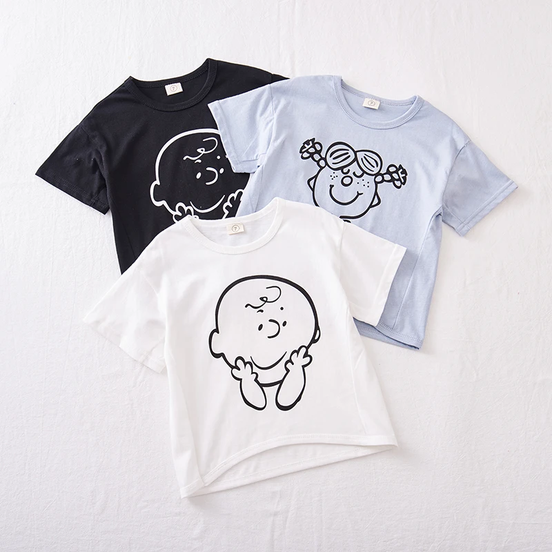 100-140 cm Children's wear 2020 summer clothes girl and boy cute cartoon short sleeve t-shirt
100-140 cm Children's wear 2020 summer clothes girl and boy cute cartoon short sleeve t-shirt