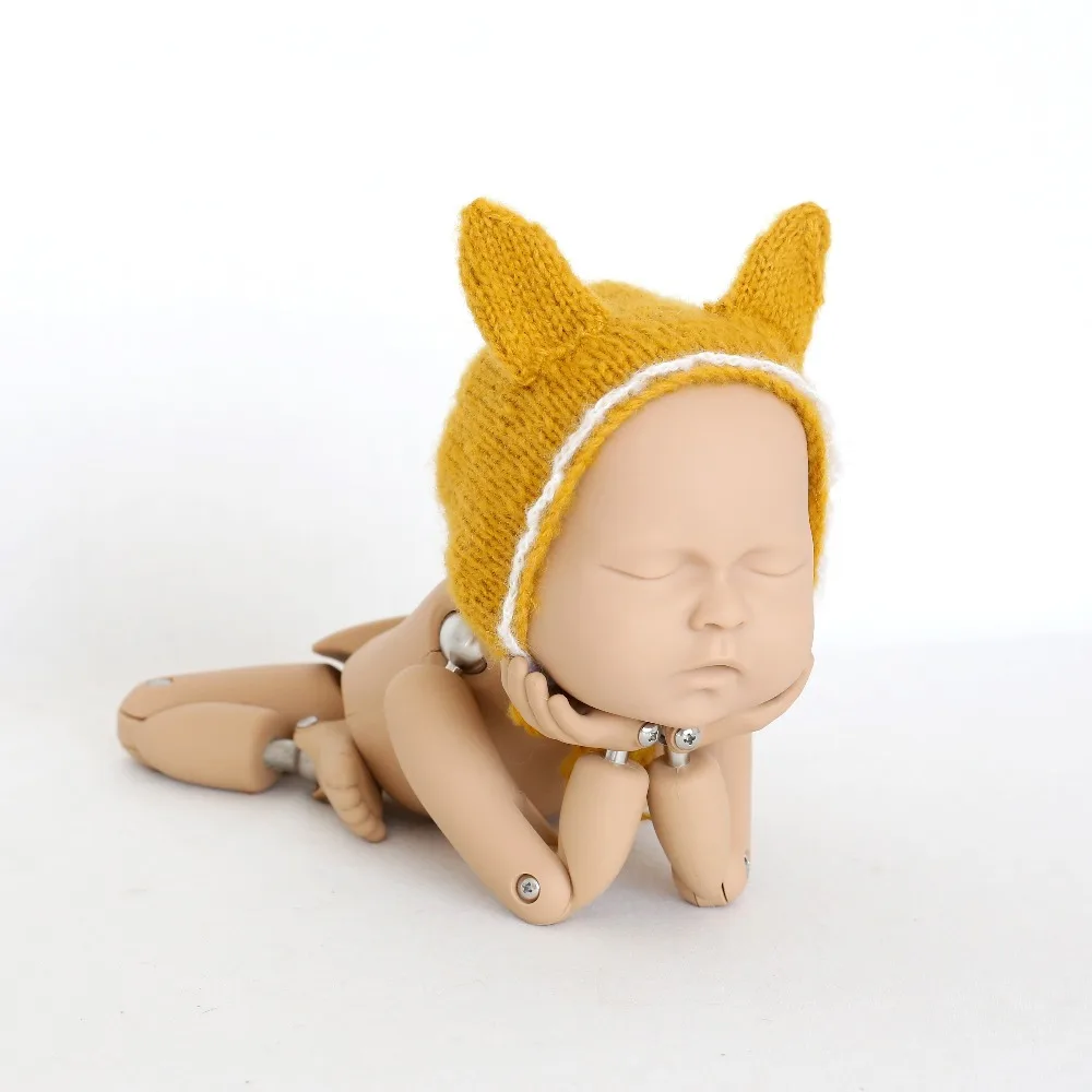 Knitted Cotton Hat Newborn Fox Hat Photo prop Crochet Baby Animal Bonnet Infant Fox Bonnet Newborn Photography Props
Knitted Cotton Hat Newborn Fox Hat Photo prop Crochet Baby Animal Bonnet Infant Fox Bonnet Newborn Photography Props