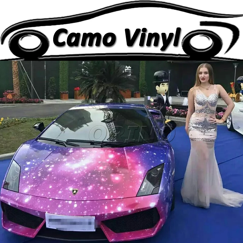 Car Styling Auto Car Starry Galaxy Wrap Vinyl Sticker Galaxy Star Film Wrapping Decal Bubble Free Size: 1.52*5/10/15/20/25/30m
Car Styling Auto Car Starry Galaxy Wrap Vinyl Sticker Galaxy Star Film Wrapping Decal Bubble Free Size: 1.52*5/10/15/20/25/30m