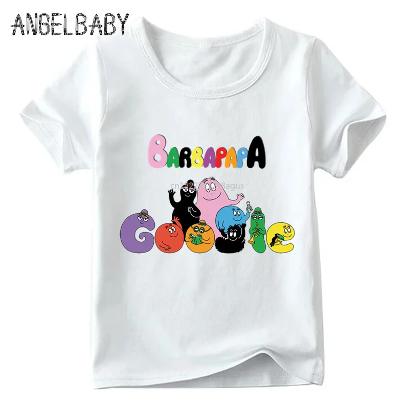 Детские топы с мультяшным дизайном barbapпа, футболка для мальчиков и девочек, Забавная детская футболка, детская повседневная одежда, HKP5162
Детские топы с мультяшным дизайном barbapпа, футболка для мальчиков и девочек, Забавная детская футболка, детская повседневная одежда, HKP5162
