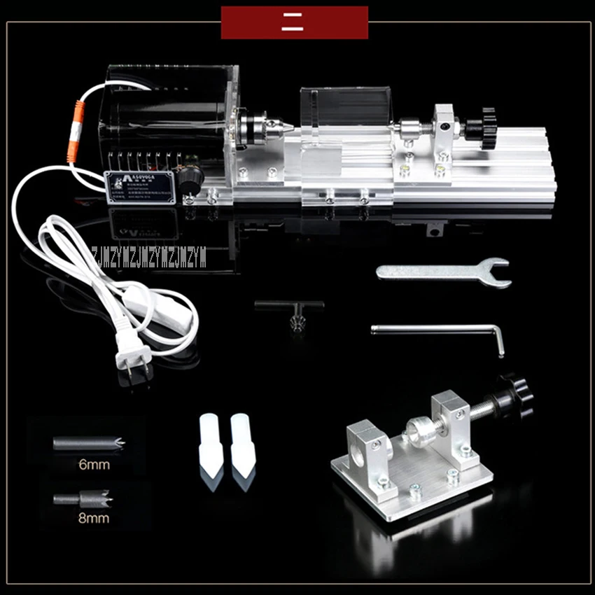 Multifunctional Micro-Lathe Household Woodworking Polished Lathe Small Beads Machine With Hole Puncher 110V/220V 280W 8000r/min
Multifunctional Micro-Lathe Household Woodworking Polished Lathe Small Beads Machine With Hole Puncher 110V/220V 280W 8000r/min