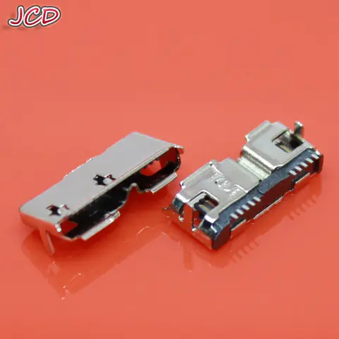 JCD mini USB 10pin Micro USB 3.0 10P female connector SMT/DIP/ Vertical USB socket for laptop phone 10 Pin Micro USB Connector