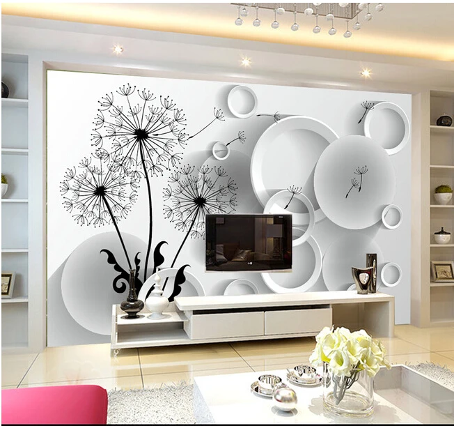 The custom 3D murals,3D stereo dandelion,living room sofa TV wall bedroom wall paper
The custom 3D murals,3D stereo dandelion,living room sofa TV wall bedroom wall paper