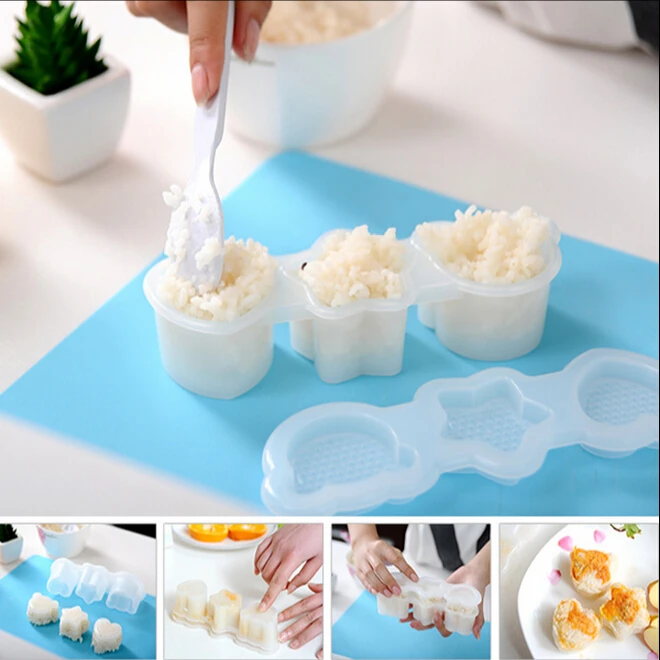 Japan Nigiri Sushi Mold Rice Ball Sushi Maker Non Stick Sushi Bento Press Tool ss1214
Japan Nigiri Sushi Mold Rice Ball Sushi Maker Non Stick Sushi Bento Press Tool ss1214