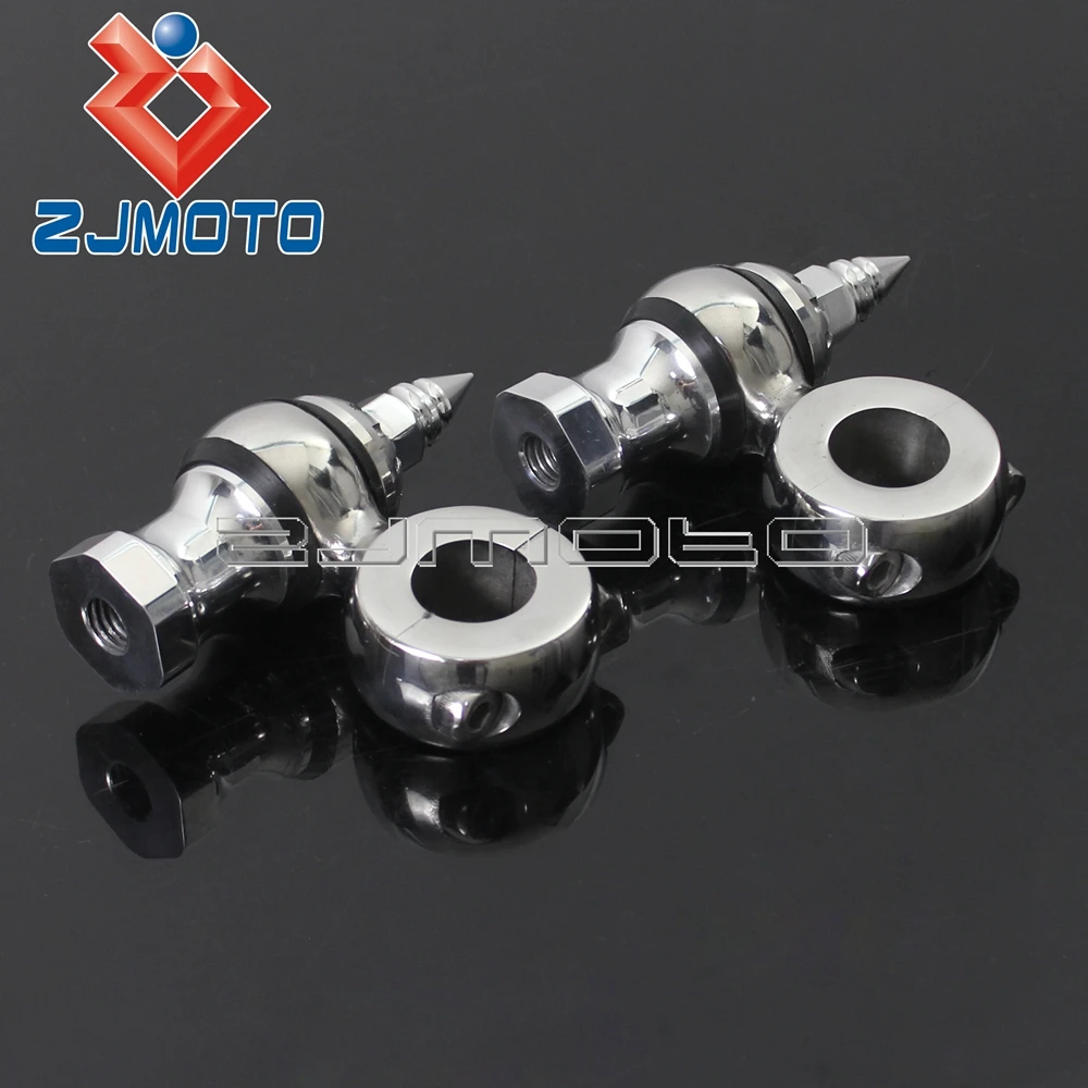 2x Silver Aluminum Motorcycle Handlebar Risers 1" Mounts For Harley Handle Bar Clamp Extend Adapter
2x Silver Aluminum Motorcycle Handlebar Risers 1" Mounts For Harley Handle Bar Clamp Extend Adapter