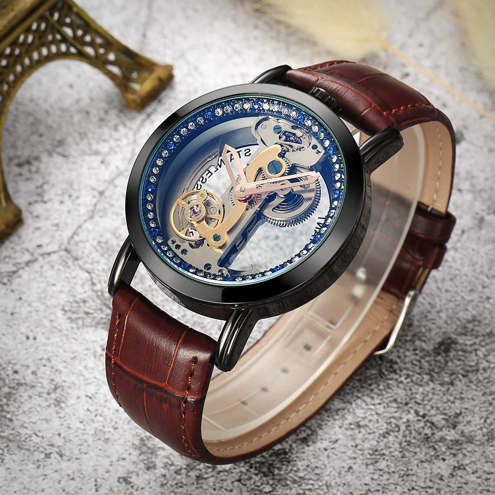 Men Watches SHENHUA Automatic Mechanical Watches Men Hollow Transparent Watches Men Skeleton Watches horloge mannen reloj hombre
Men Watches SHENHUA Automatic Mechanical Watches Men Hollow Transparent Watches Men Skeleton Watches horloge mannen reloj hombre