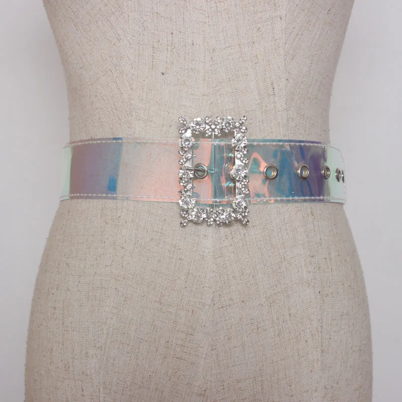 2019 New Fashion Street Hot Casual Female wide leather Belts Large metal buckle Wild PVC Material Transparent Women Belt Straps
2019 New Fashion Street Hot Casual Female wide leather Belts Large metal buckle Wild PVC Material Transparent Women Belt Straps