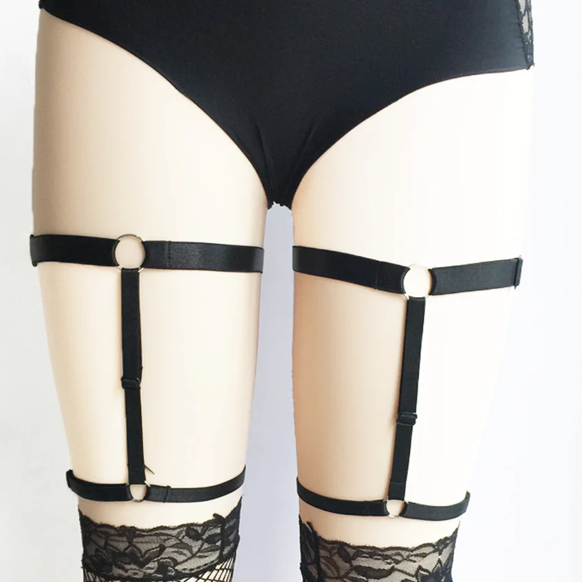 New black garter belt Handmade goth women pastel goth leg garter's fantasias sexy erotic Harajuku Gothic wedding garter
New black garter belt Handmade goth women pastel goth leg garter's fantasias sexy erotic Harajuku Gothic wedding garter