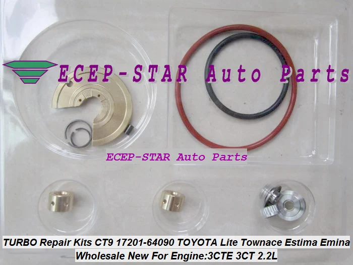 Turbo Repair Kits rebuild kit CT9 17201-64090 For TOYOTA HIACE HILUX Lite Ace LiteAce Town Ace TOWNACE 1993-96 3CT 3C-T 2.2L
Turbo Repair Kits rebuild kit CT9 17201-64090 For TOYOTA HIACE HILUX Lite Ace LiteAce Town Ace TOWNACE 1993-96 3CT 3C-T 2.2L