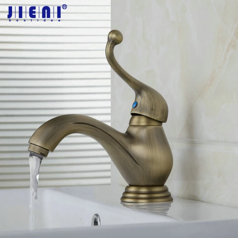 JIENI Antique Brass Stream Spout Bathroom Water Basin Sink Mix Tap Brass Faucet Deck Mount Hot & Cold Water Basin Sink Faucet
JIENI Antique Brass Stream Spout Bathroom Water Basin Sink Mix Tap Brass Faucet Deck Mount Hot & Cold Water Basin Sink Faucet