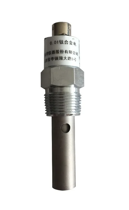 Titanium alloy conductivity electrode sensor probe for High purity water 0~2uS/cm Ultra low conductivity liquid
Titanium alloy conductivity electrode sensor probe for High purity water 0~2uS/cm Ultra low conductivity liquid