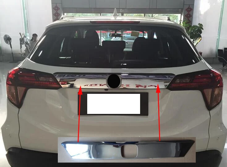 HOT New arrival for Honda vezel accessories ABS chrome design tail rear gate trim for Honda vezel / HRV 2014 2015 2016
HOT New arrival for Honda vezel accessories ABS chrome design tail rear gate trim for Honda vezel / HRV 2014 2015 2016