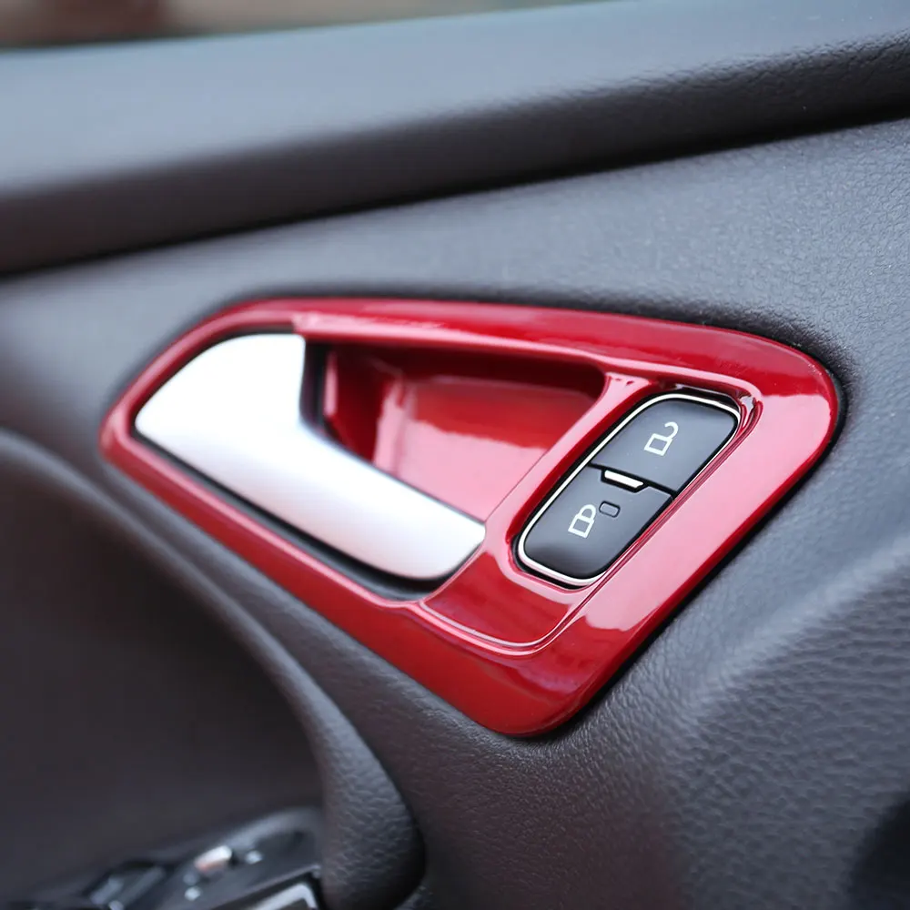 Carmilla Car Interior Inner Door Handle Protection Cover Door Bowl Trim Sticker for Ford Focus 3 4 2015 - 2017 LHD Accessories
Carmilla Car Interior Inner Door Handle Protection Cover Door Bowl Trim Sticker for Ford Focus 3 4 2015 - 2017 LHD Accessories