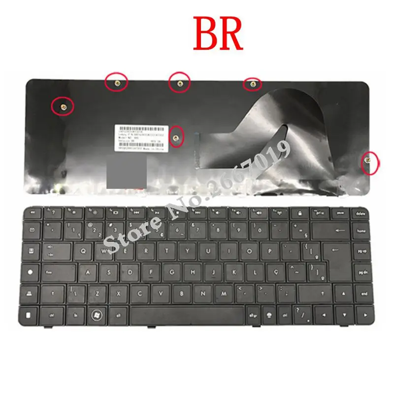 BR New laptop keyboard FOR HP CQ62 G62 CQ56 G56 FOR Compaq 56 62 G56 G62 CQ62 CQ56 CQ56-100 Brazil
BR New laptop keyboard FOR HP CQ62 G62 CQ56 G56 FOR Compaq 56 62 G56 G62 CQ62 CQ56 CQ56-100 Brazil